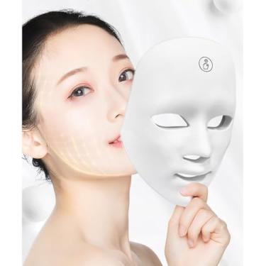 Imagem de Mascara Led, Mascara de Led, Máscara Tratamento Facial Fototerapia 7 Cores, Máscara