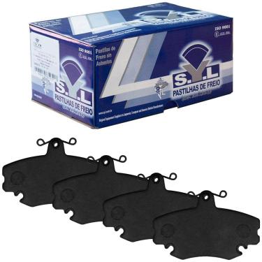 Imagem de Kit Pastilha Freio Renault Clio Sedan 2000 A 2009 Dianteira