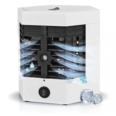 Imagem de Mini Climatizador 3 em 1 BB-MINIARCONDICIONADO02 – Ar Condicionado, Umidificador e Ventilador Portátil USB/12V/110V/220V para Quarto, Escritório e Carro