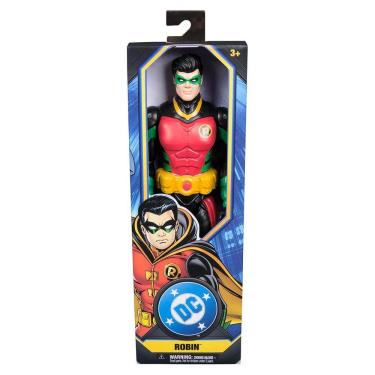 Imagem de Boneco Robin Clássico De 30Cm (2025) - Batman Dc