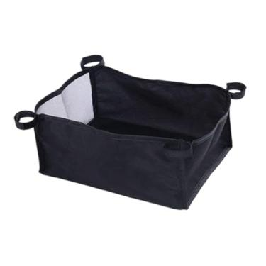 Imagem de simhoa Bolsa organizadora para carrinho de bebê, bolsa organizadora para andador, para armazenamento embaixo do assento para itens essenciais, garrafa de, S No Board