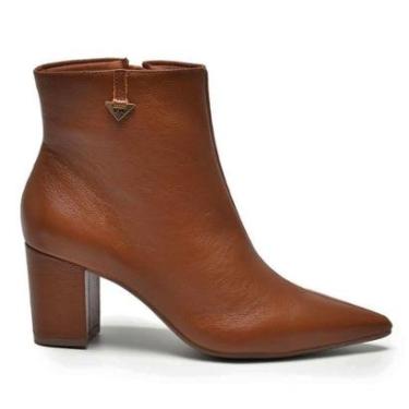 Imagem de Bota de Couro e Cano Curto Via Marte 236-003-01-Feminino