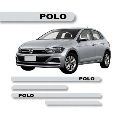 Imagem de Jogo Friso Lateral Polo Ponta Redonda com Grafia Cores Volks - Macall,