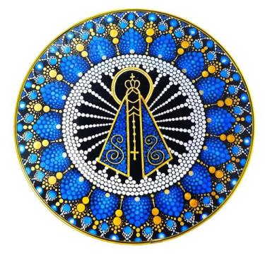 Imagem de Quadro de parede nossa senhora aparecida JP0323 - Luthi Comércio de Pr