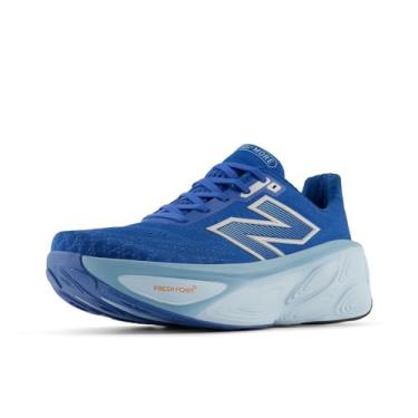 Imagem de New Balance Fresh Foam X More V5 Tênis de corrida masculino, Ágata azul/pedreira azul/prata metálico, 16
