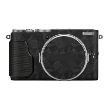 Imagem de X 70 Película protetora de vinil antirriscos para câmera película protetora de vinil capa de decalques para FujiFilm X70 X-70 (triângulo preto)