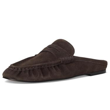 Imagem de Steve Madden Mocassim feminino Rafe, Camurça marrom chocolate, 34