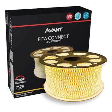 Imagem de Led-Fita-Ext-Connect-Ip65-5wm-Am2700k-127vca Vendida P/ Metro - AVANT