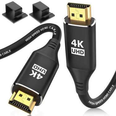 Imagem de Cabo HDMI KeLink 4K 25 pés/7,5 m HDMI 2.0 HDR10 18 Gbps HDCP2.2