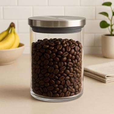 Imagem de Pote Porta Mantimento Tampa Inox Redondo 1350ml Vista Home