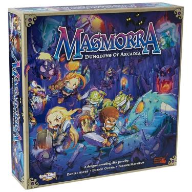 Imagem de Jogo de Estratégia Masmorra Dungeons of Arcadia 1 a 4 Jogadores, Para Maiores de 12 Anos, CMON MMR001, Preto