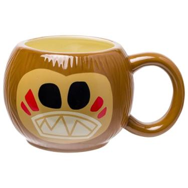 Imagem de Silver Buffalo Caneca esculpida em cerâmica 3D Moana Kakamora Face