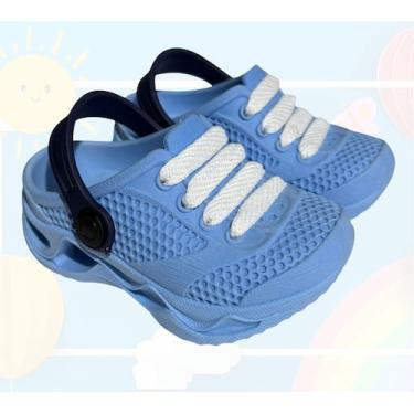 Imagem de Sandália Babuche ou Crock Infantil Masculino Leve, Macio e Confortável