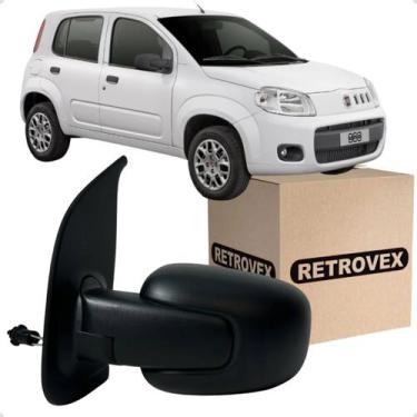 Imagem de Retrovisor Externo Uno 10/17 C/ Controle Le 4p - RETROVEX