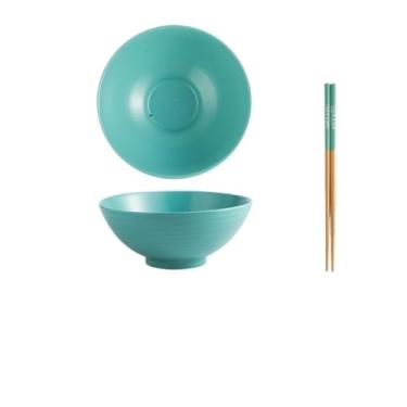 Imagem de URGDWEKJY Tigela de sopa tigela de ramen tigela de macarrão cerâmica criativa tigela de sopa grande tigela de salada doméstica tigela de cerâmica tigela grande tigela de salada (1)