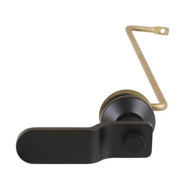 Imagem de Kingston Brass Alavanca de tanque de vaso sanitário para montagem lateral convergente KTILS0, preto fosco