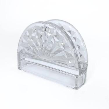 Imagem de Porta Guardanapos De Mesa Cristal Sun 13 x 4.5 x 9 cm 1 Unidade Transp