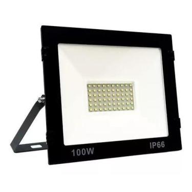 Imagem de REFLETOR LED 100W 6500K AVELA Iluminação Eficiente para o seu ambiente