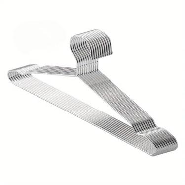 Imagem de Cabide aço inoxidável Adulto Resistente Aço Cromado (10)