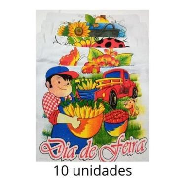 Imagem de 2X Pano De Prato Pé De Galinha Estampado 10 Un Atac