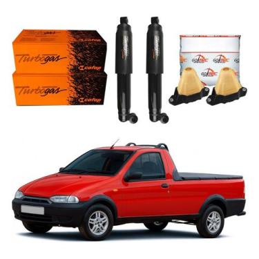 Imagem de Kit Amortecedor Traseiro Strada 1.5 1.6 1998 A 2000 - Cofap