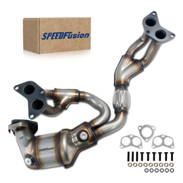 Imagem de SPEEDFusion Conversor catalítico compatível com 2015 2016 2017 2018 2019 Legacy, Outback 2.5L H4 conversor catalítico de substituição 644079 (compatível com EPA)