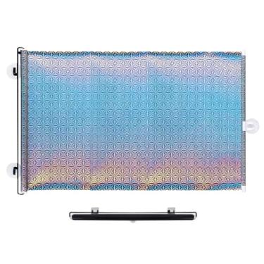 Imagem de Rrlihjgu Barreira Retrátil Para Cães, Retrátil Sem Furação, Grade de Segurança para Cães e Gatos, Para Interior Vão Porta Varanda Garagem Hall Escadas