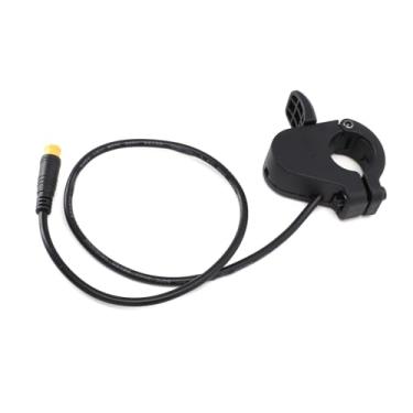 Imagem de RiToEasysports Acelerador de Polegar, Alavanca de Controle de Velocidade Ergonômica para Scooters Elétricos, Acelerador de Dedo Universal Esquerdo/direito Com Conector M8, Construção Em Liga ABS