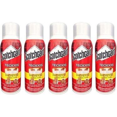 Imagem de Kit com 5 Scotchgard 3M Protetor de Tecidos Repelente a Agua SPRAY 353