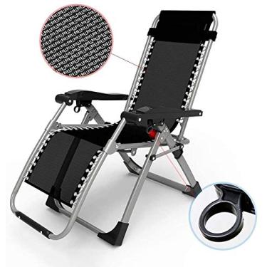Imagem de Espreguiçadeiras de jardim, cadeiras dobráveis para acampamento, espreguiçadeiras, gravidade zero, pátio, deck, cadeira reclinável, para jardim, para uso externo, dobrável, portátil, suporta 200 kg