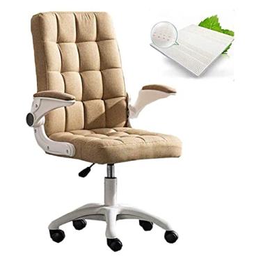 Imagem de Cadeira de escritório cadeira de computador cadeira de escritório elevatória cadeira giratória apoio de braço cadeira de mesa de escritório cadeira de jogo eletrônica cadeira de trabalho e cadeira de