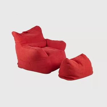 Imagem de Cadeira preguiçosa, poltrona de sofá moderna para sala de estar, quarto, dormitório C