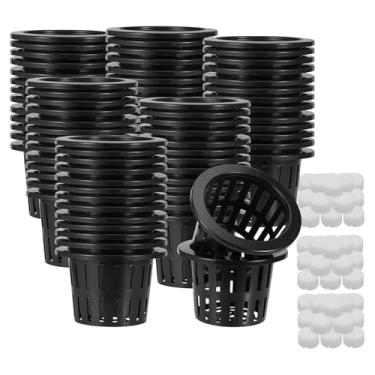 Imagem de Vasos hidropônicos – cestas hidropônicas | Cestas de plantas de germinação para apartamentos, cultivo de vegetais, casa, cultivo durante todo o ano, jardim, orquídeas, tomates, cultivo urbano interno