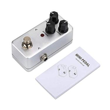 Imagem de Alomejor Pedal de Efeito FCP2 Mini Concha de Liga de Alumínio e Quantidade de Compressão Ajustável para Guitarra Elétrica