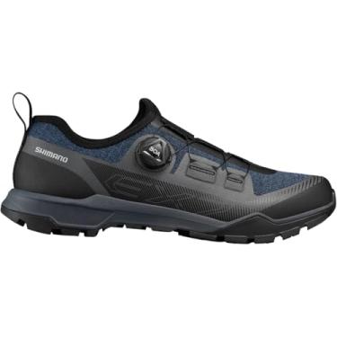 Imagem de SHIMANO SH-EX700 Gravel Touring Tênis masculino, Azul escuro, 10-10.5