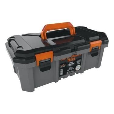 Imagem de Caixa Para Ferramentas Tática Mecânico 44x23x18cm Metasul Camuflado
