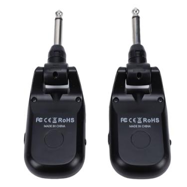 Imagem de SPYMINNPOO de Guitarra Sem Fio, Receptor Recarregável de 2,4 GHz e Plug Play de Transmissor para Instrumentos Elétricos de Teclado de Violino Baixo