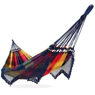 Imagem de REDE DE DESCANSO CASAL GRANDE, Confortável e Resistente, Ideal para Varanda, Quintal e Jardim(Barcelona)