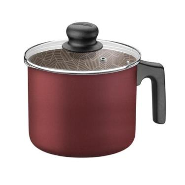 Imagem de Fervedor Caneco Tramontina Antiaderente Tampa De Vidro, 1,9L, Vermelho