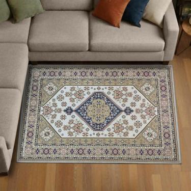 Imagem de 1 Tapete Passadeira Sala Sofá Antiderrapan 100X150 Tu M03 Bg - Idealiz