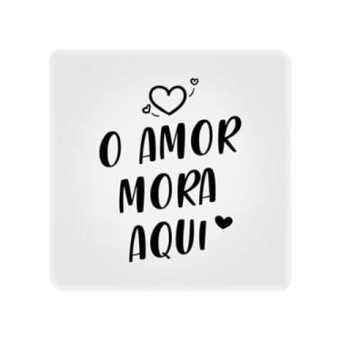 Imagem de Luminária Box Slim LED USB – O amor mora aqui