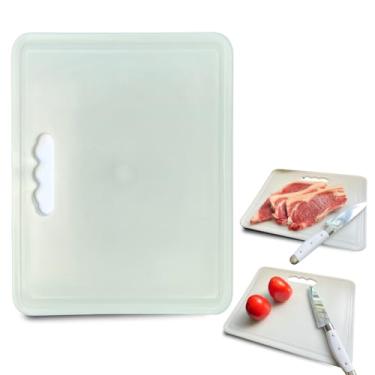 Imagem de Tábua De Corte Carne Legumes Verduras Churrasco Salada Açougue Cozinha Profissional