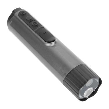 Imagem de ASHATA Câmera Esportiva Com Luz Frontal de Bicicleta, Câmera de Ação de Bicicleta HD 1080P Com Farol LED, Gravação de Vídeo Vestível IP68 à Prova de água 140 ° Grande Angular, para (Cinza Escuro)