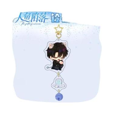 Imagem de Chaveiro Personalizado De Anime Em Acrílico DIY Com Clipe De Sino De A