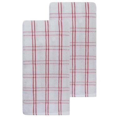 Imagem de Kit 2 Panos De Prato Camesa Chess 45 x 65 cm, BRVM