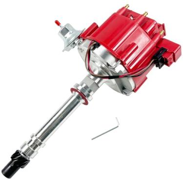 Imagem de LLANNDER Distribuidor de ignição HEI com tampa e rotor para Chevy GM SBC 262 267 283 305 307 327 350 400 BBC 396 402 427 454 V8, substitui 850001R 8362