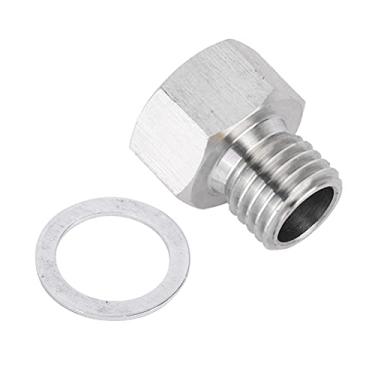 Imagem de Adaptador de encaixe métrico Suuonee, NPT 1/8" fêmea para métrico M12X1.5 macho Adaptador de encaixe para medidor automático