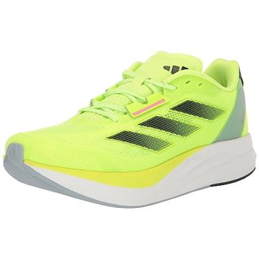 Imagem de adidas Tênis de corrida masculino Duramo Speed, Limão lúcido/preto/azul maravilha, 38
