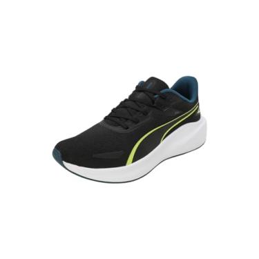 Imagem de PUMA Tênis de corrida unissex para adultos, Puma Oceano Negro Tropic Lime Pow, 41 BR