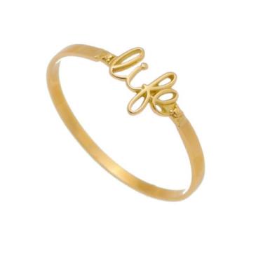 Imagem de Anel Life Ouro 18 Kl Delicado N. 16 Ao 25, 18